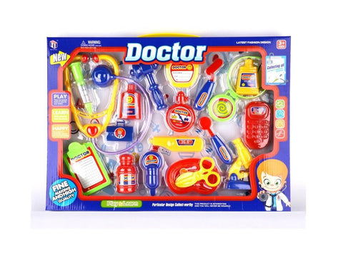 Set de jouets docteur 19 pièces –